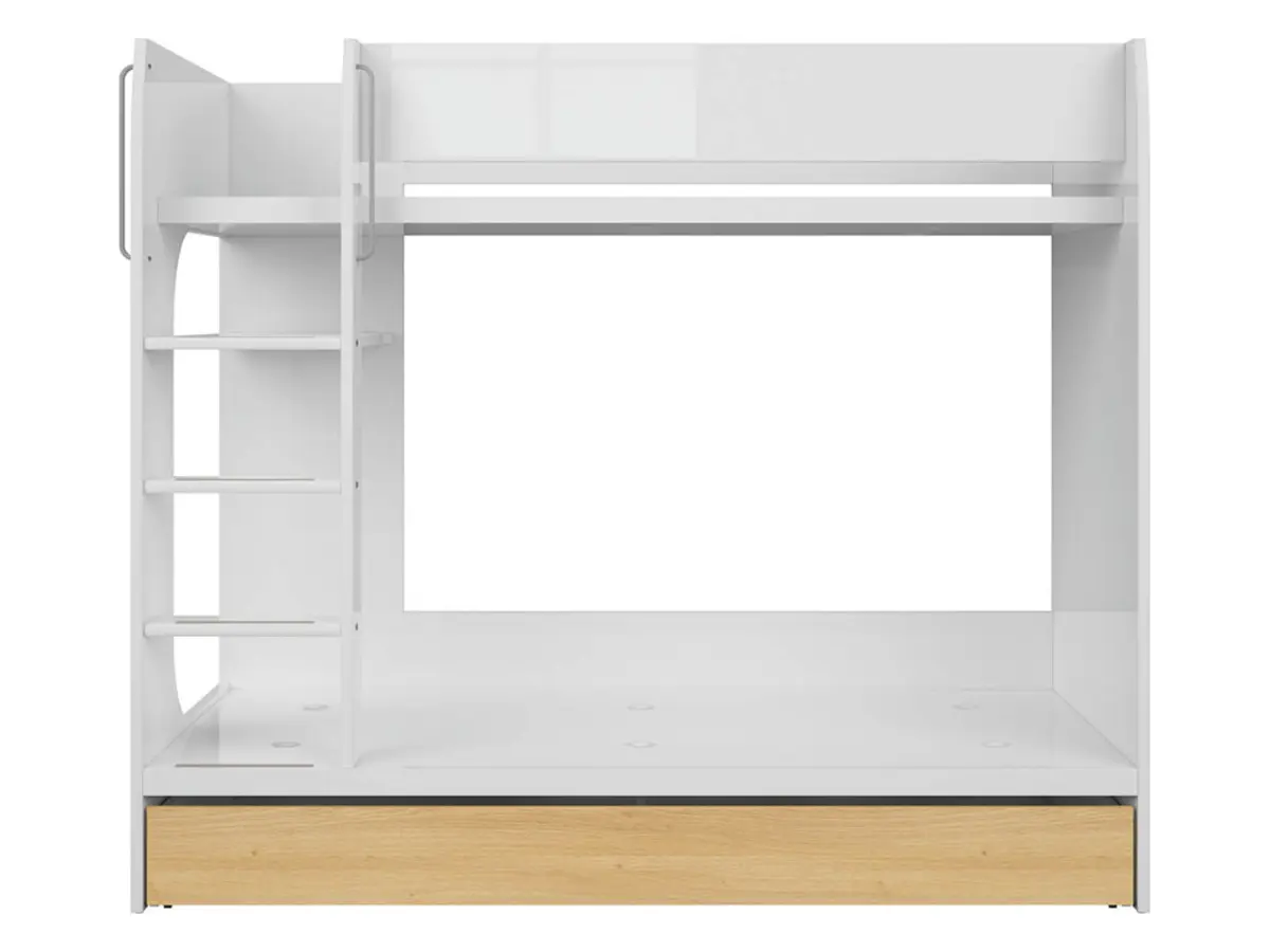 Litera Nandu 80x180 blanco brillo