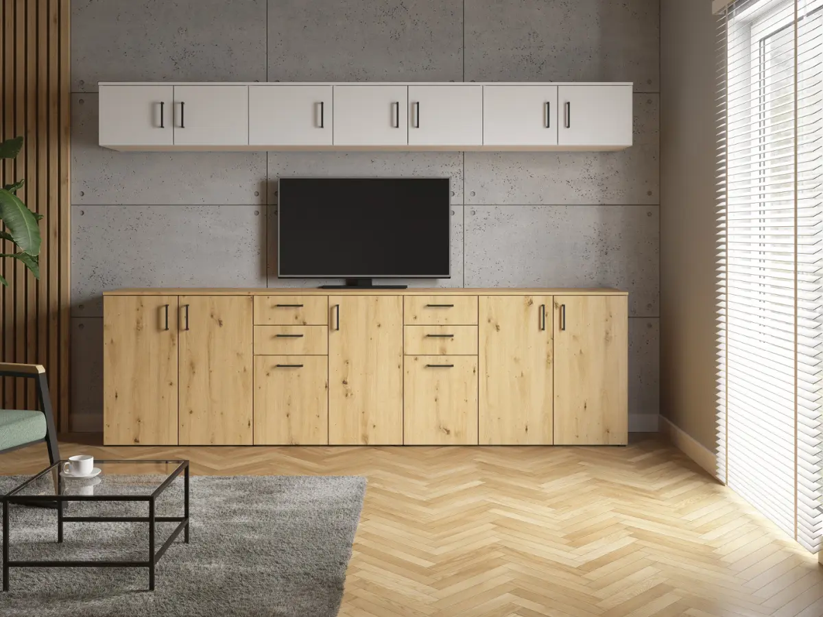 Armario MultiDo 45 cm de una puerta atelier claro