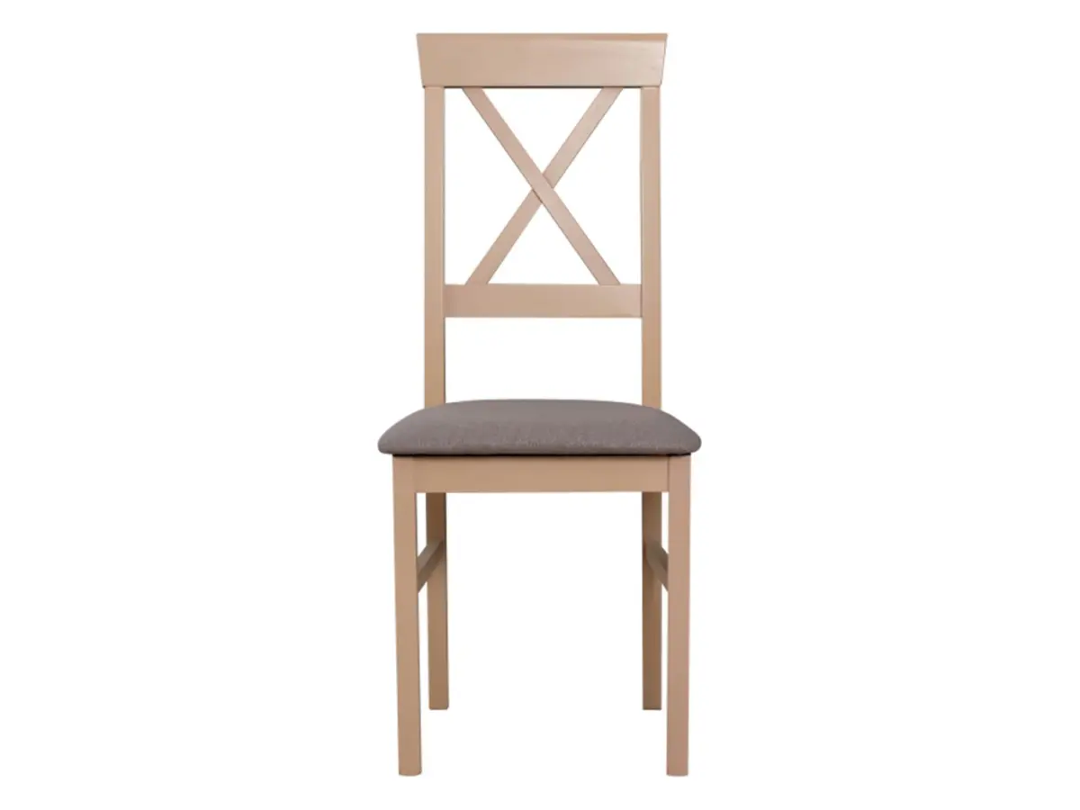 Silla tapizada Alla 3 marrón