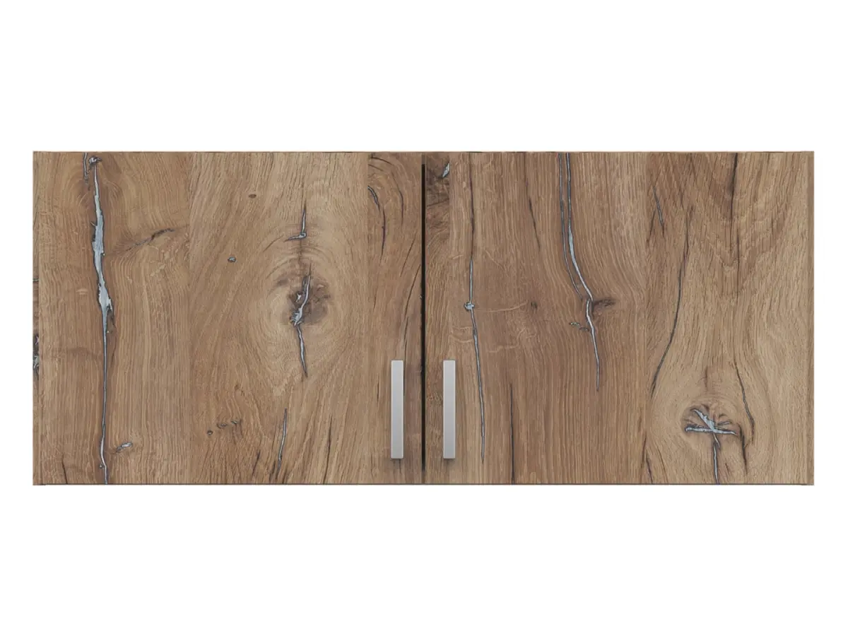 Altillo para armario Brando 91 cm con 2 puertas roble flagstaff oscuro