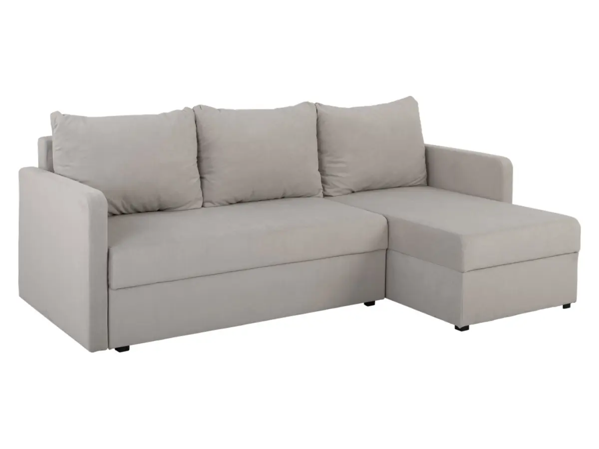 Універсальний кутовий диван Imros розкладний з нішею тауп