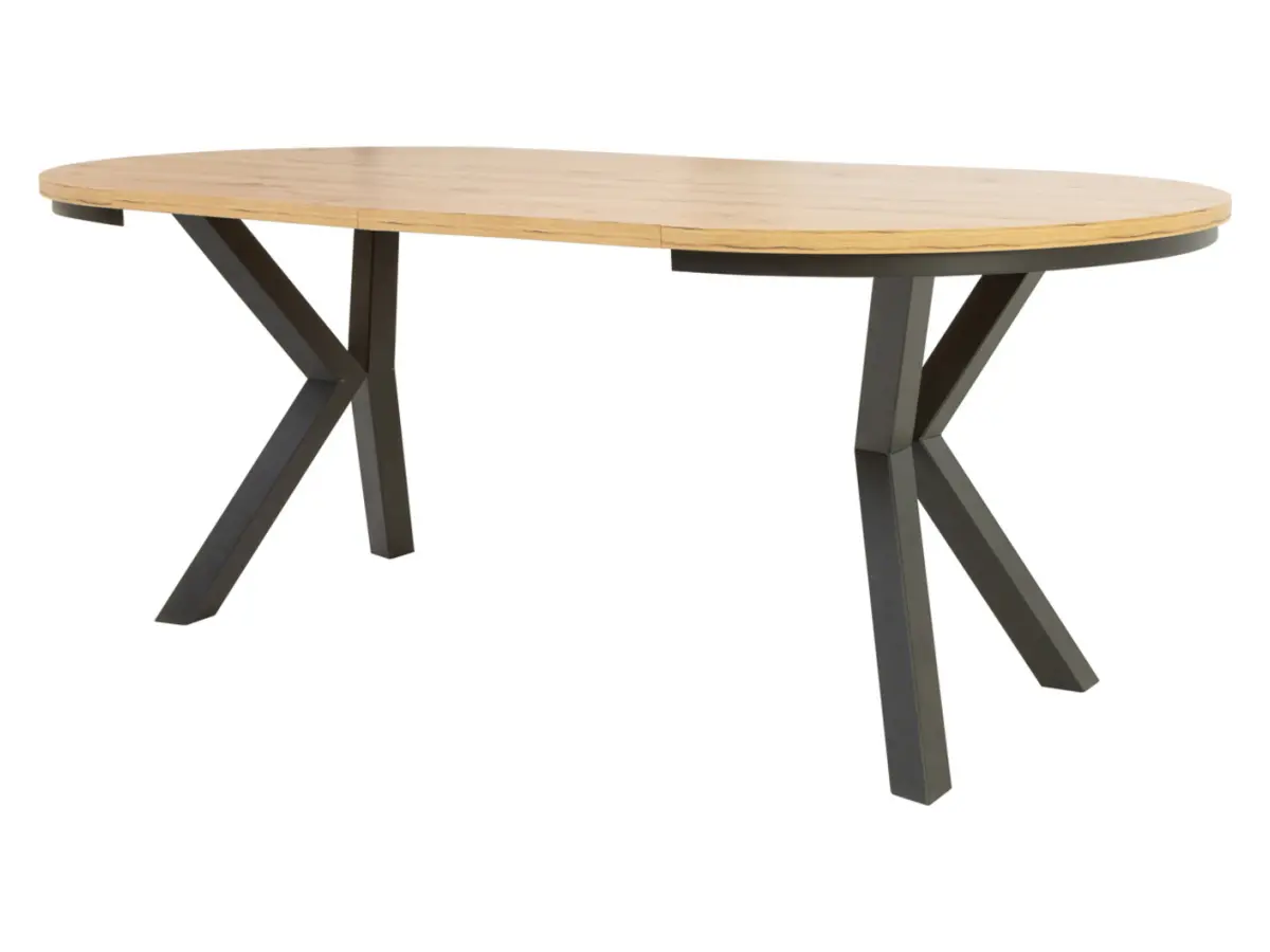 Mesa extensible Eland 100/150/200x100 roble artisan