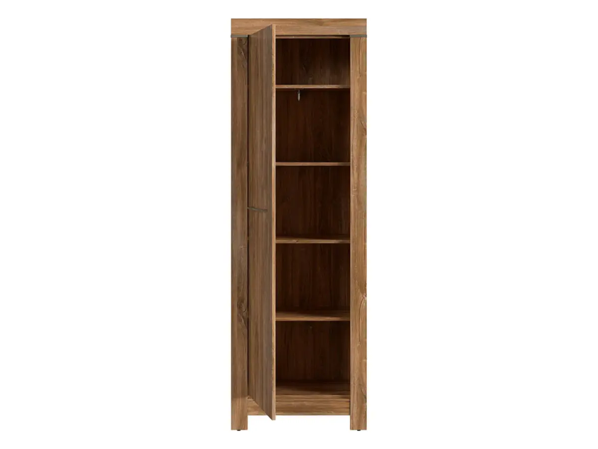 Estantería Gent 66 cm con puertas roble stirling