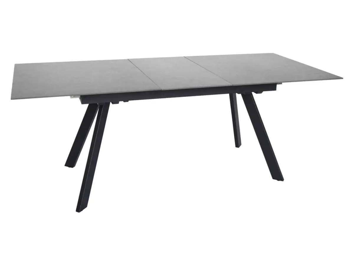 Mesa extensible Planet 160-200x90 negro/antracita