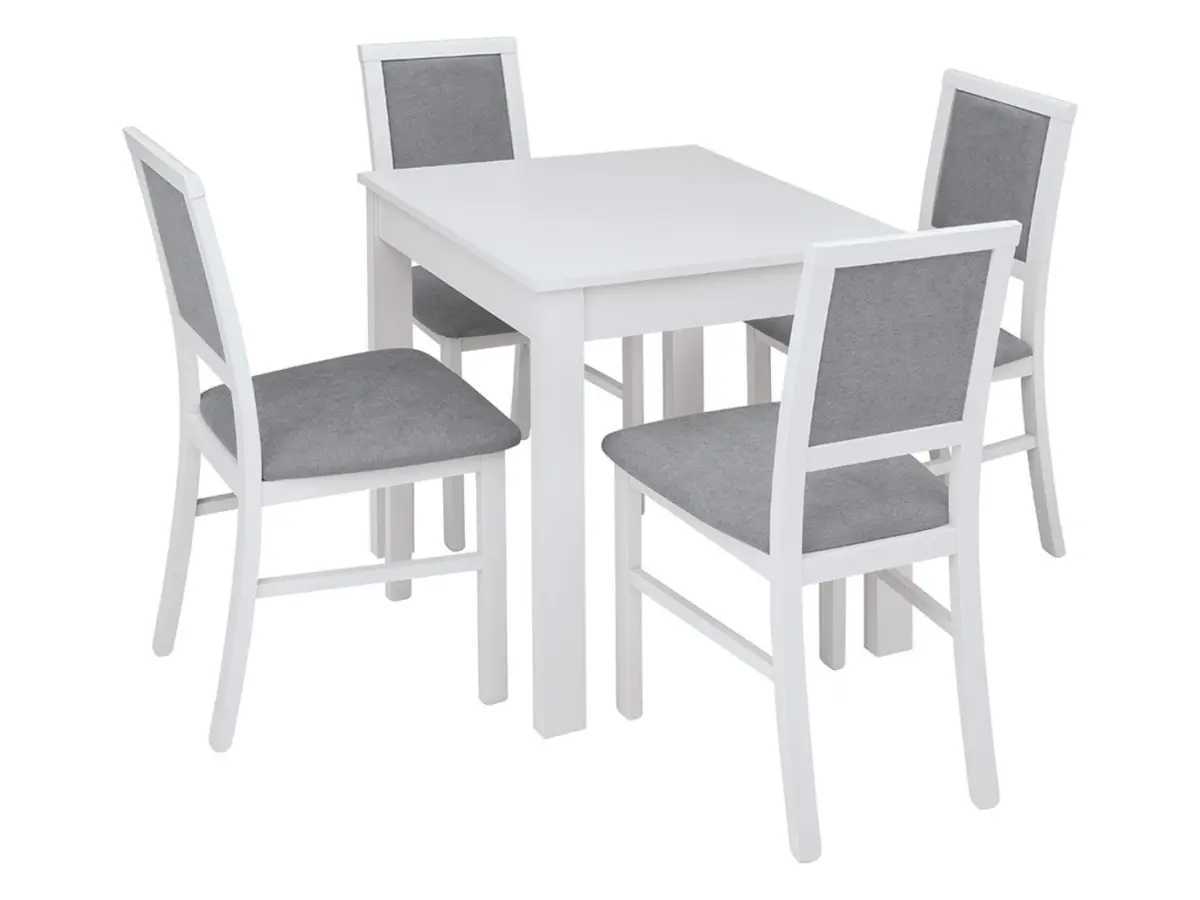 Silla tapizada Robi gris