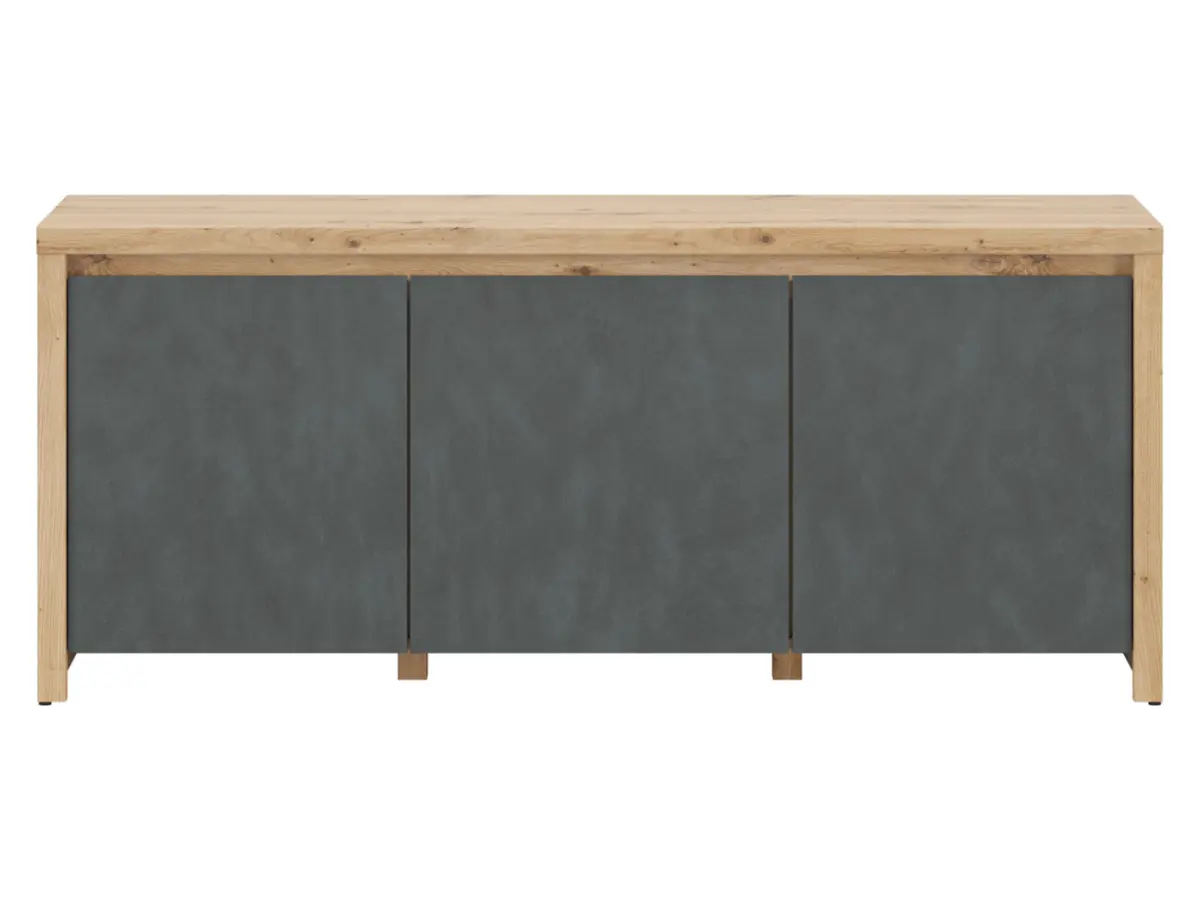 Mueble RTV Larios 143 cm 3 puertas roble artisan/matera