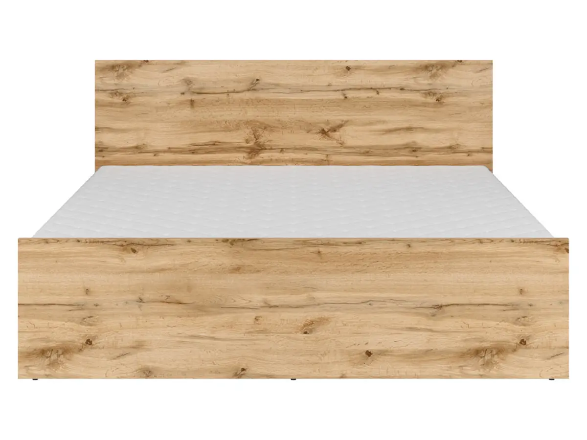 Cama Nuis 160x200 roble wotan