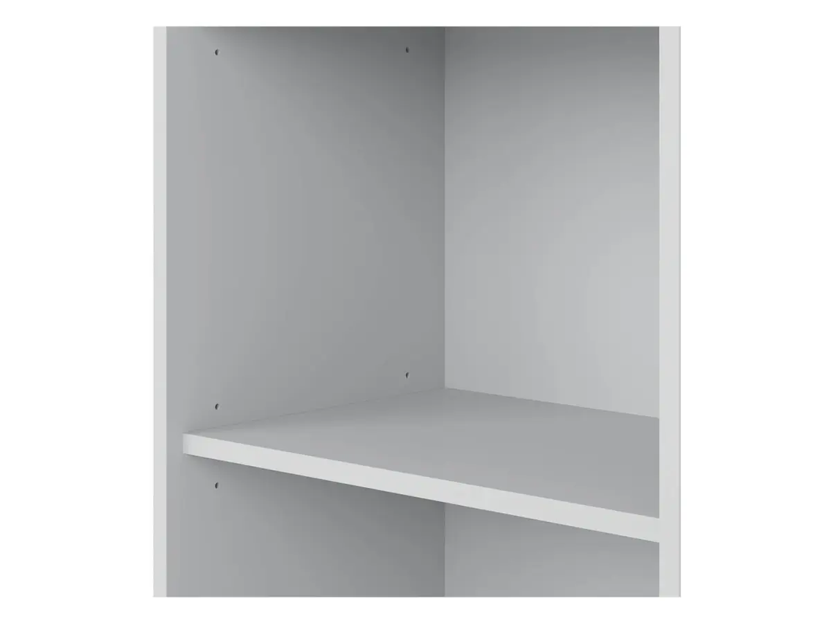 Estantería Office Lux 53 cm con 2 estantes gris