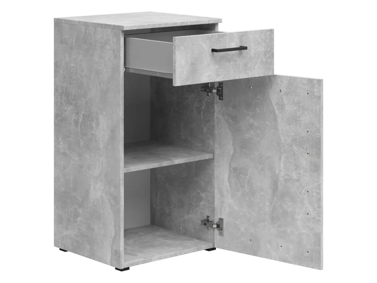 Chest of drawers MultiDo 45 cm with doors and drawer light atelier