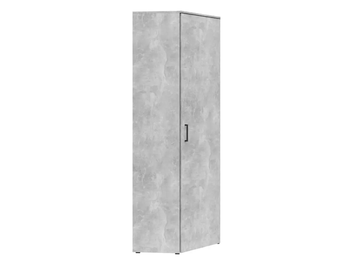 Estantería de esquina MultiDo 71,5x71,5 cm con puertas atelier claro