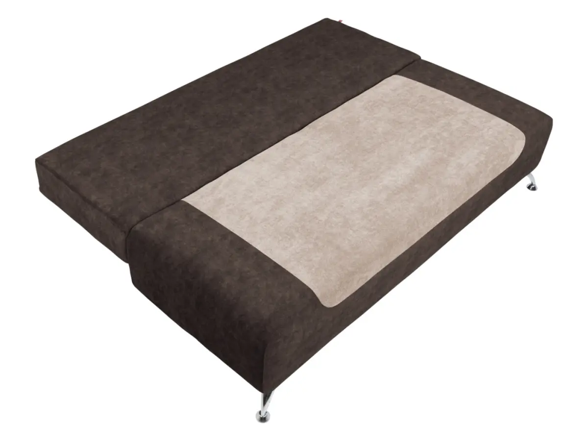 Диван тримісний Daria III розкладний з нішею коричневий