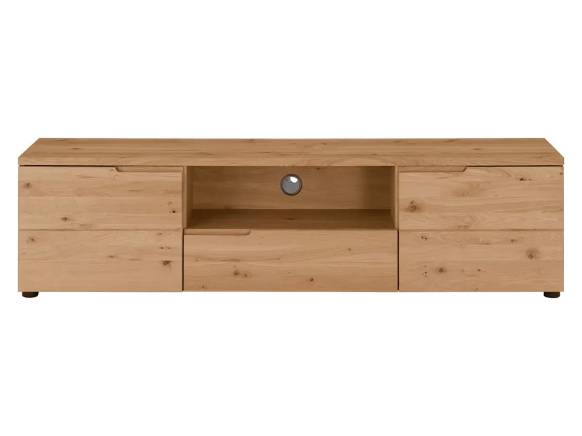 Mueble RTV Spice 165 cm con 2 puertas y un cajón roble natural