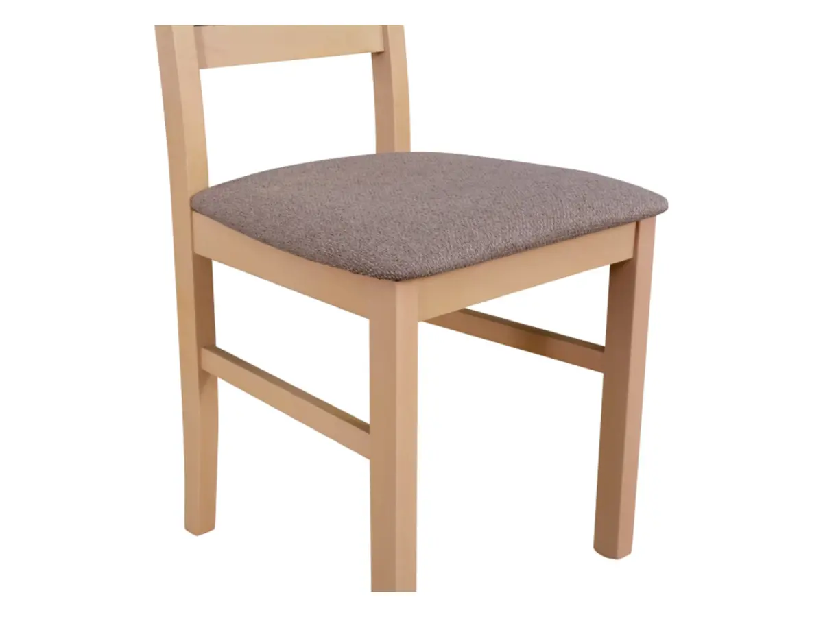 Silla tapizada Alla 3 marrón