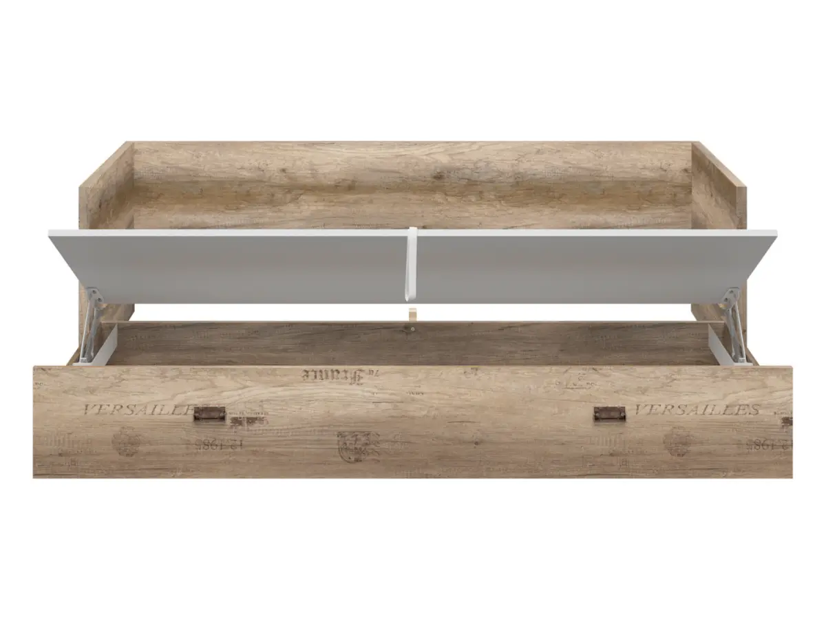 Каркас кровати Malcolm 80-160x200 раскладной с ящиком дуб каньон монумент