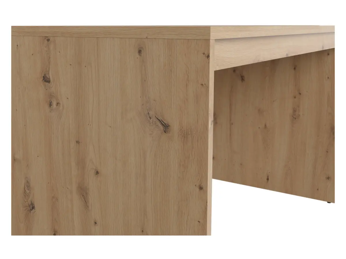 Biurko Space Office 120 cm dąb artisan