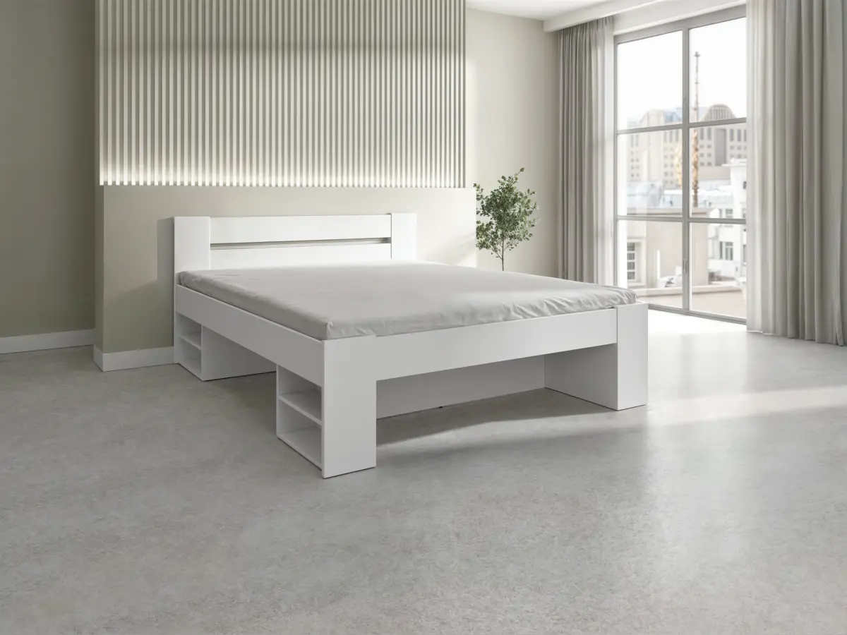 Bed Nepo Plus 160x200 white