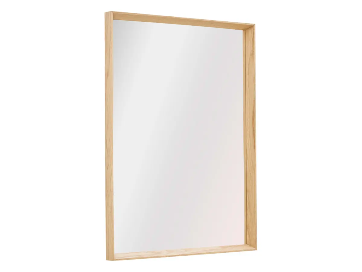 Espejo de pared con marco Inside 52x72 cm marrón