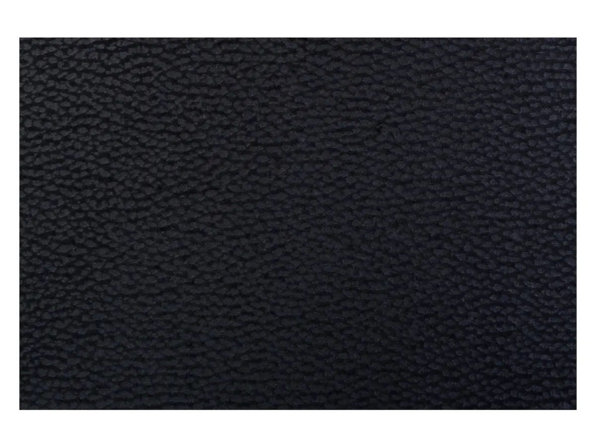 Sofá de tres plazas Royal IV convertible con arcón negro