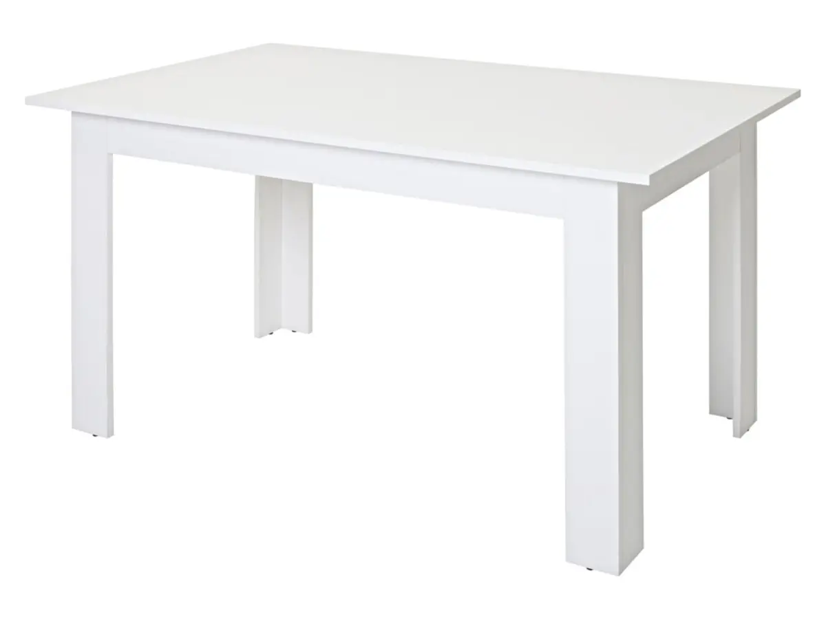 Стол прямоугольный STO/138 BIS 137x80 белый альпийский