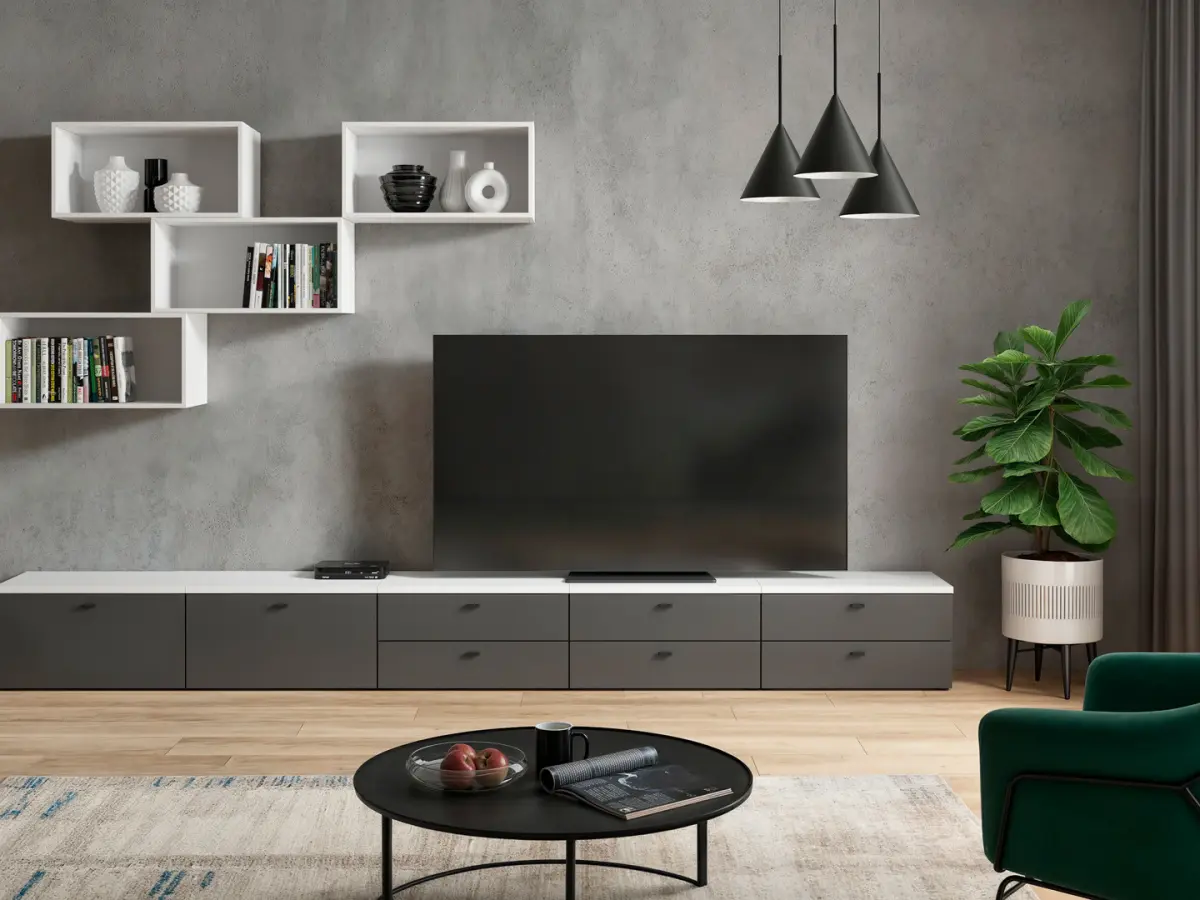 Encimera 60 cm para System 64 blanca