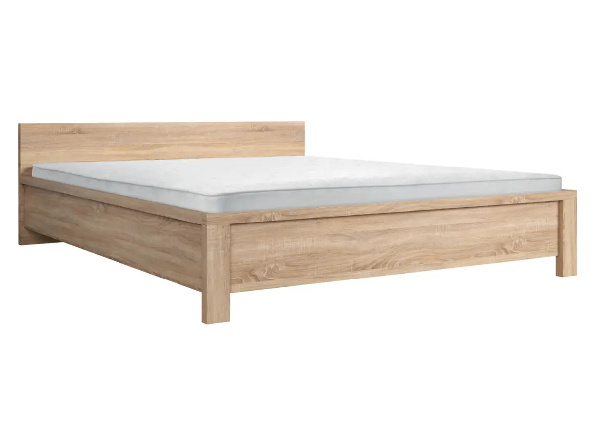 Cama Kaspian 160x200 roble sonoma