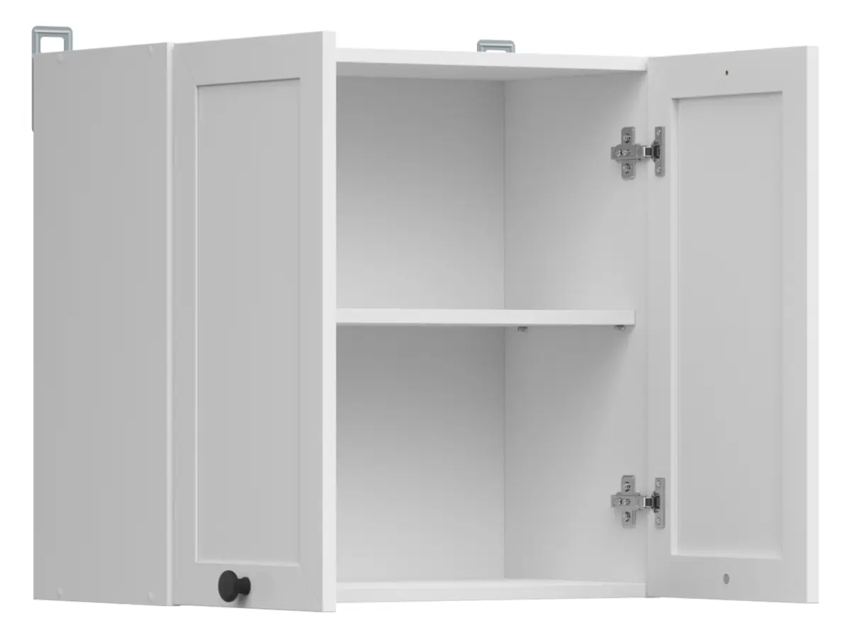 Armario de cocina superior Junona Line 60 cm de dos puertas blanco
