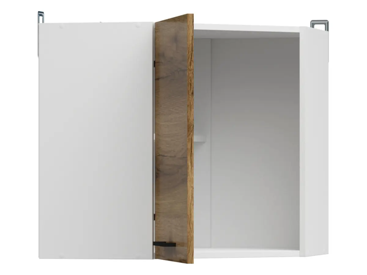 Armario de cocina superior Junona Line 60 cm de esquina izquierdo/derecho roble delano claro