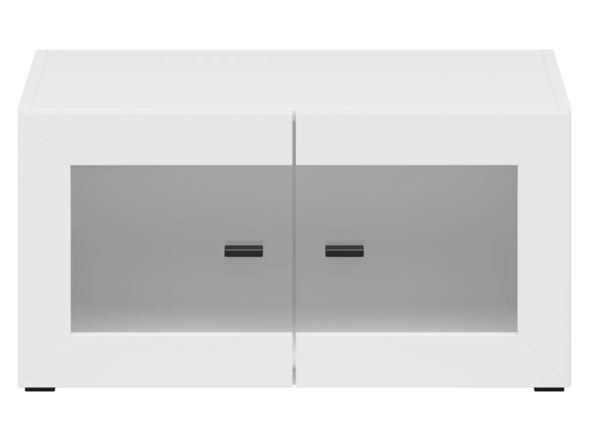 Vitrina System 64 de 2 puertas blanca