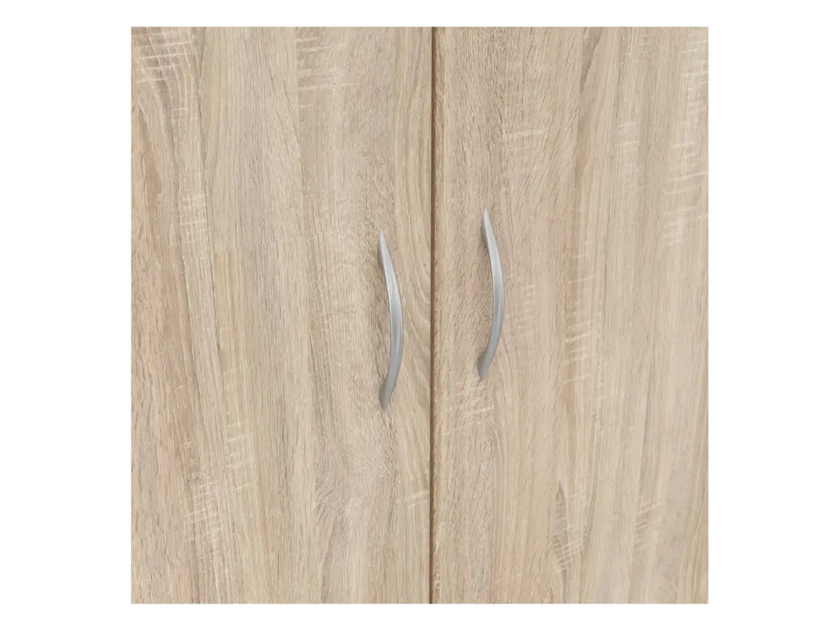 Armario de dos puertas Casao 91 cm con cajones roble sonoma