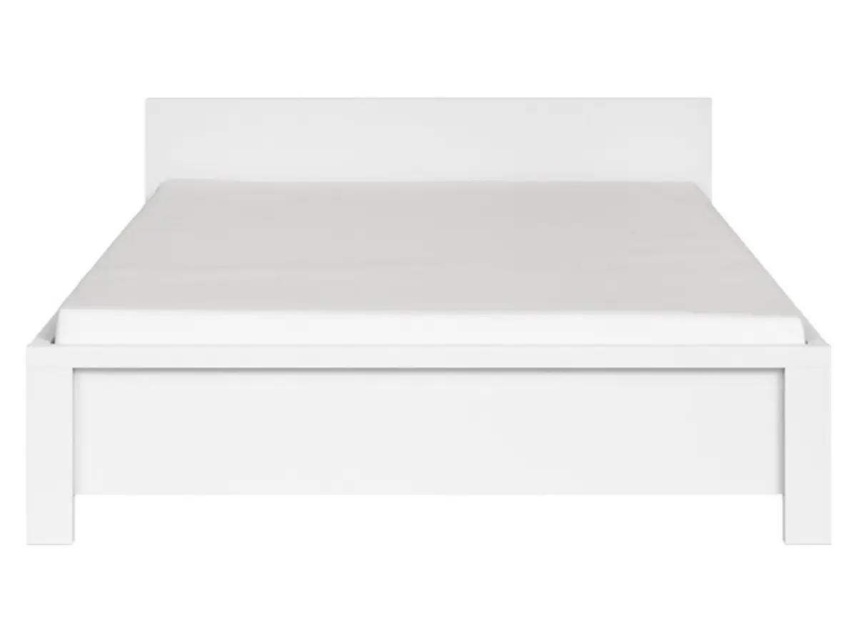 Кровать Kaspian 140x200 белая