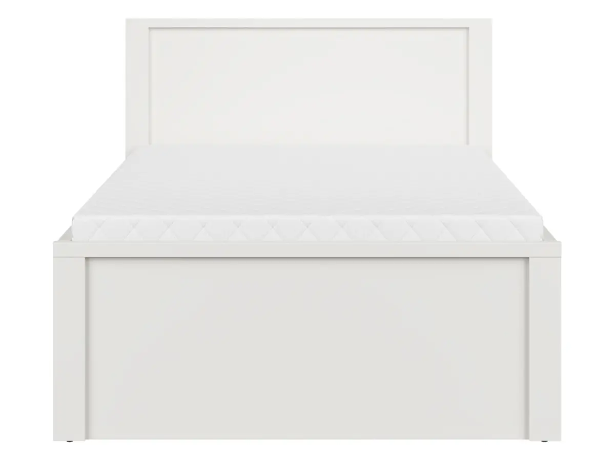 Cama Kaspian T 120x200 blanca