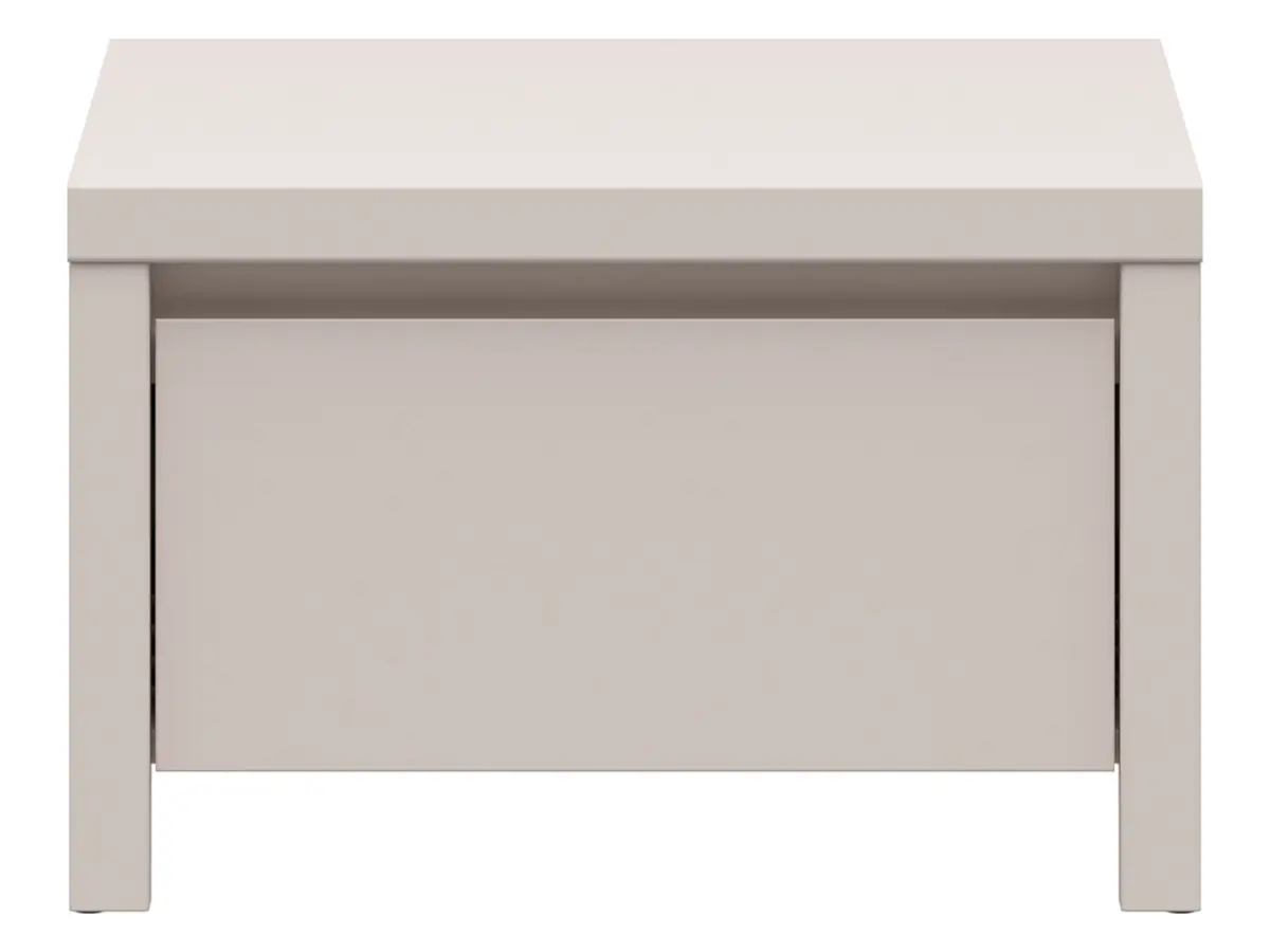 Mesita de noche Kaspian 51 cm con cajón cachemira