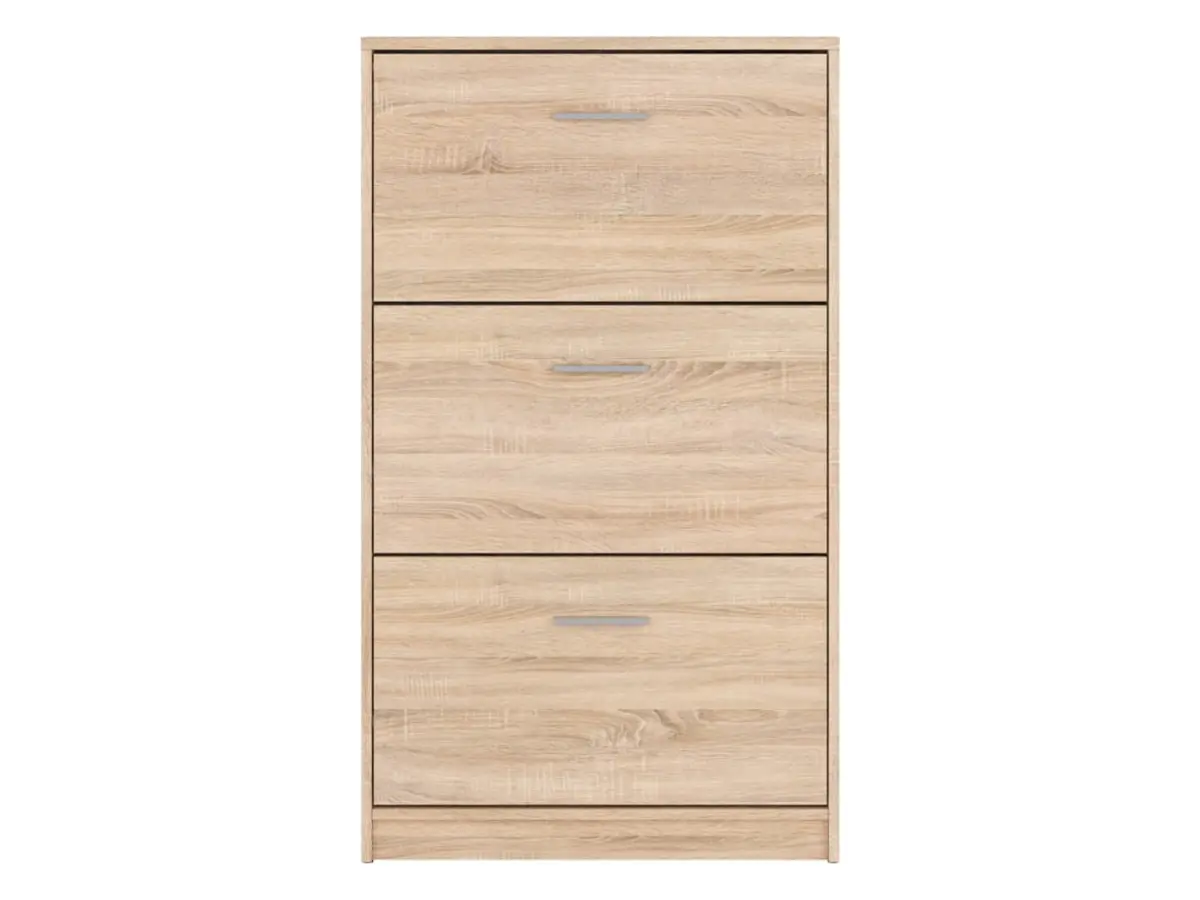 Zapatero Nepo Plus 70 cm con 3 puertas roble sonoma