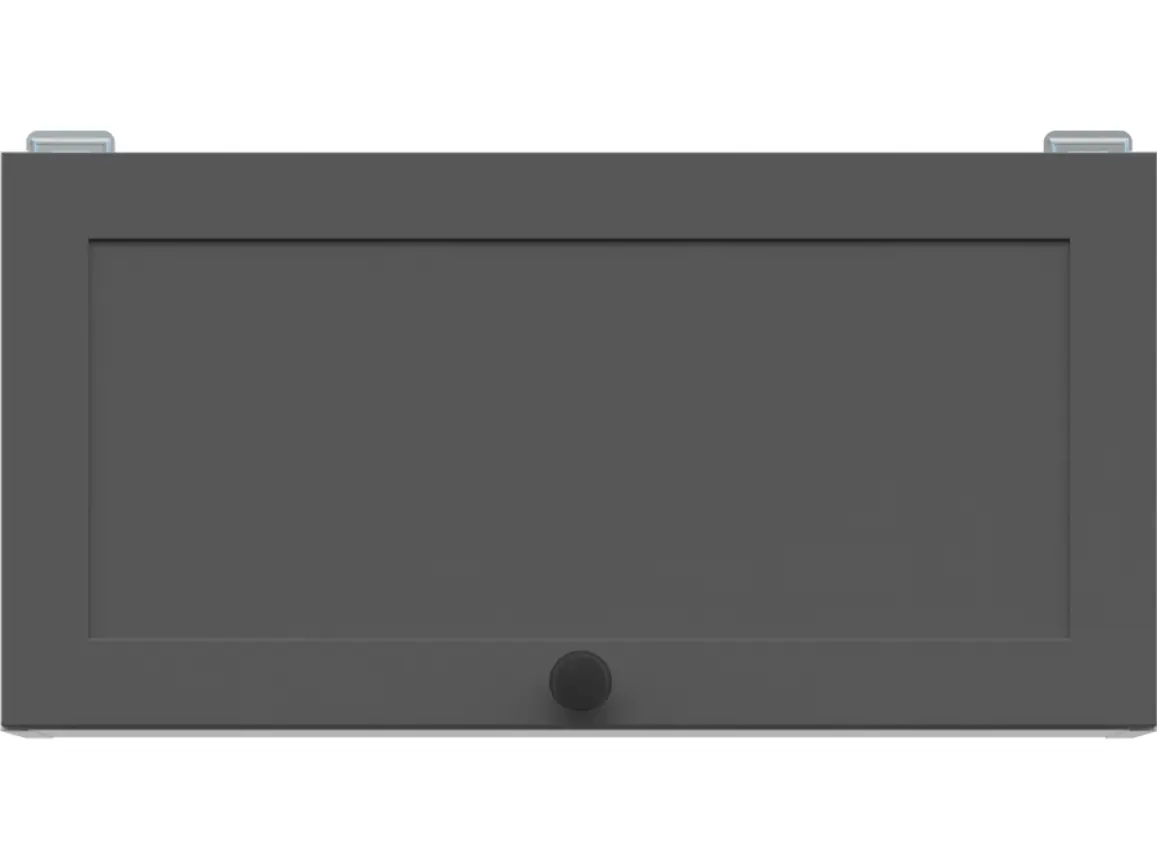 Mueble de cocina superior Junona Line 60 cm abatible grafito