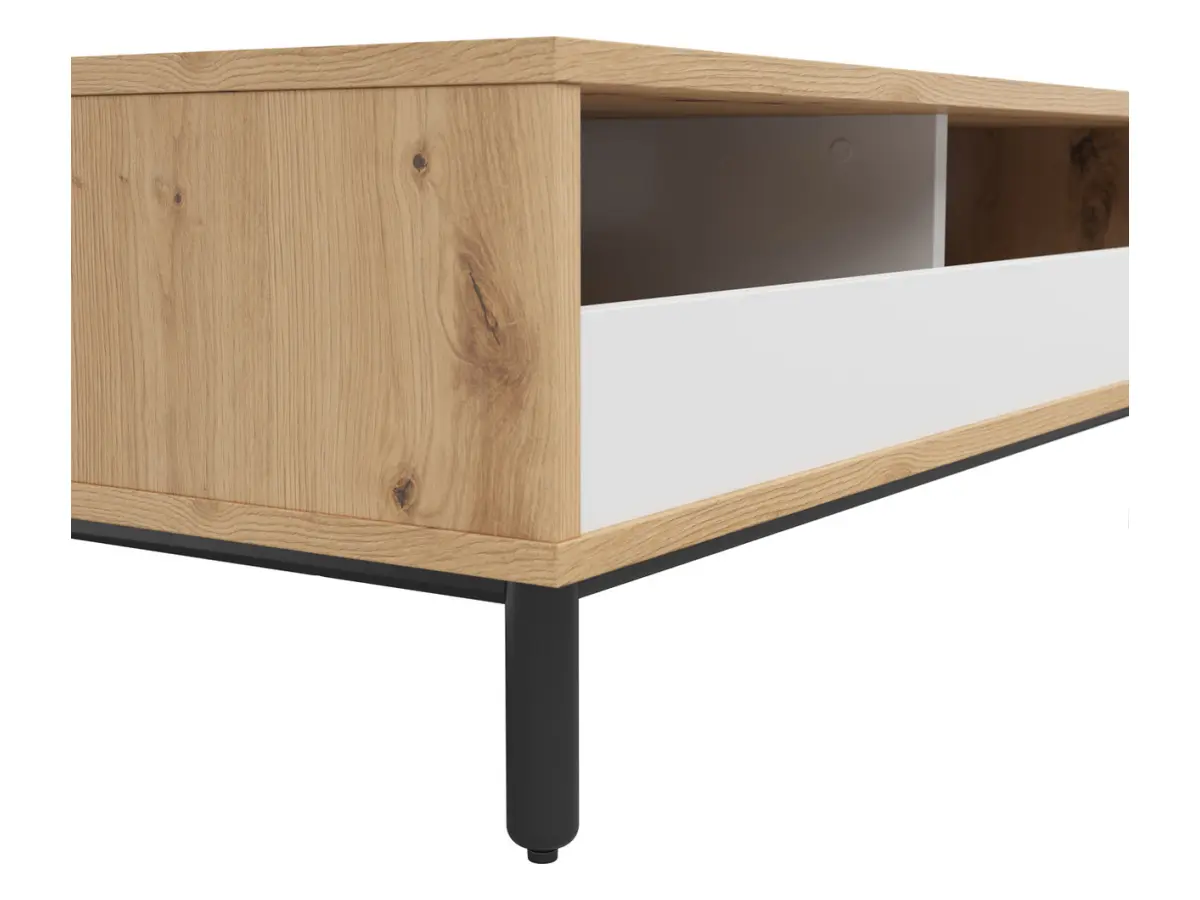 Mesa de centro Gap 110x60 roble artisan/blanco