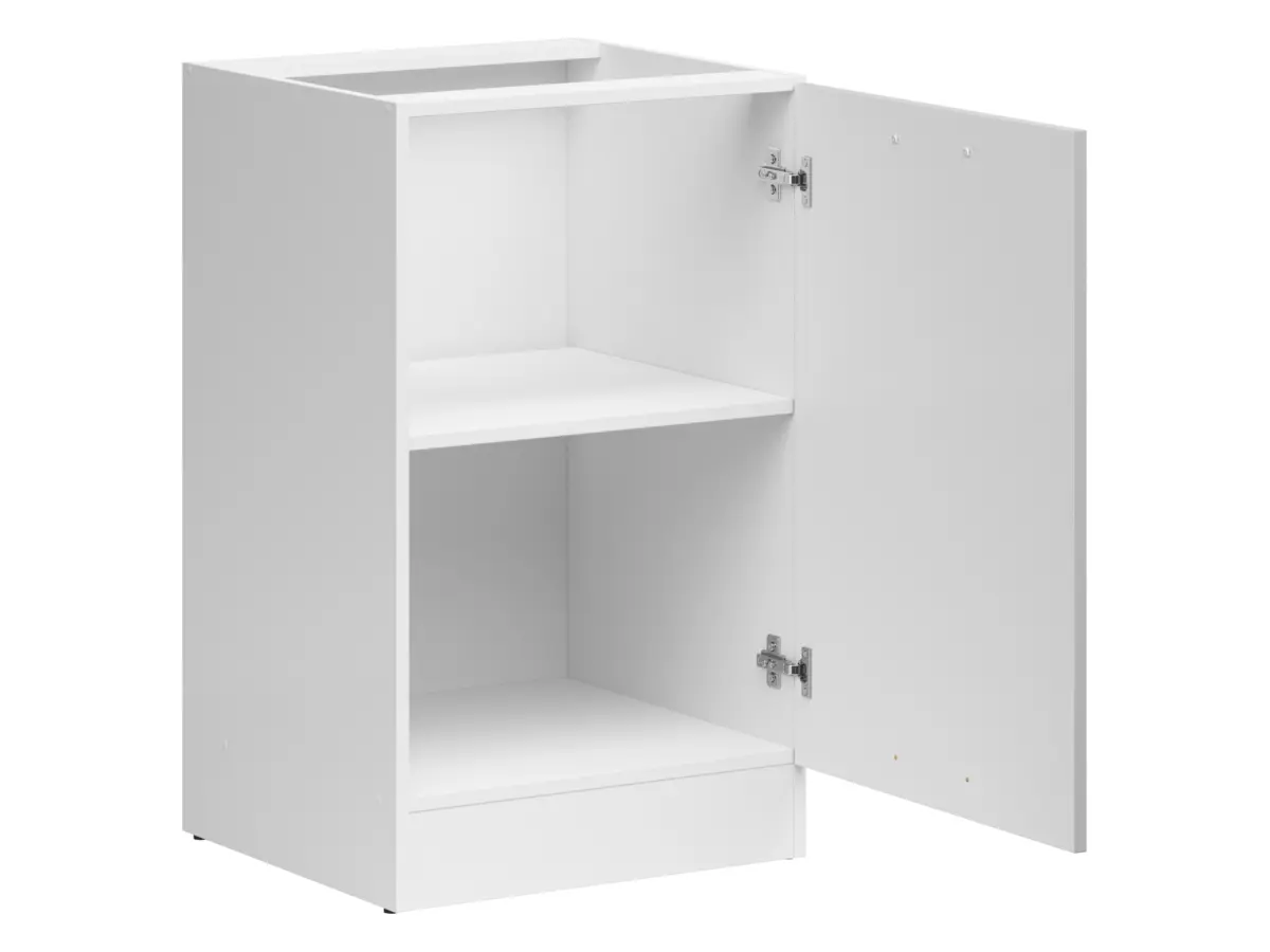 Mueble de cocina bajo Junona Line 50 cm derecho gris claro brillo