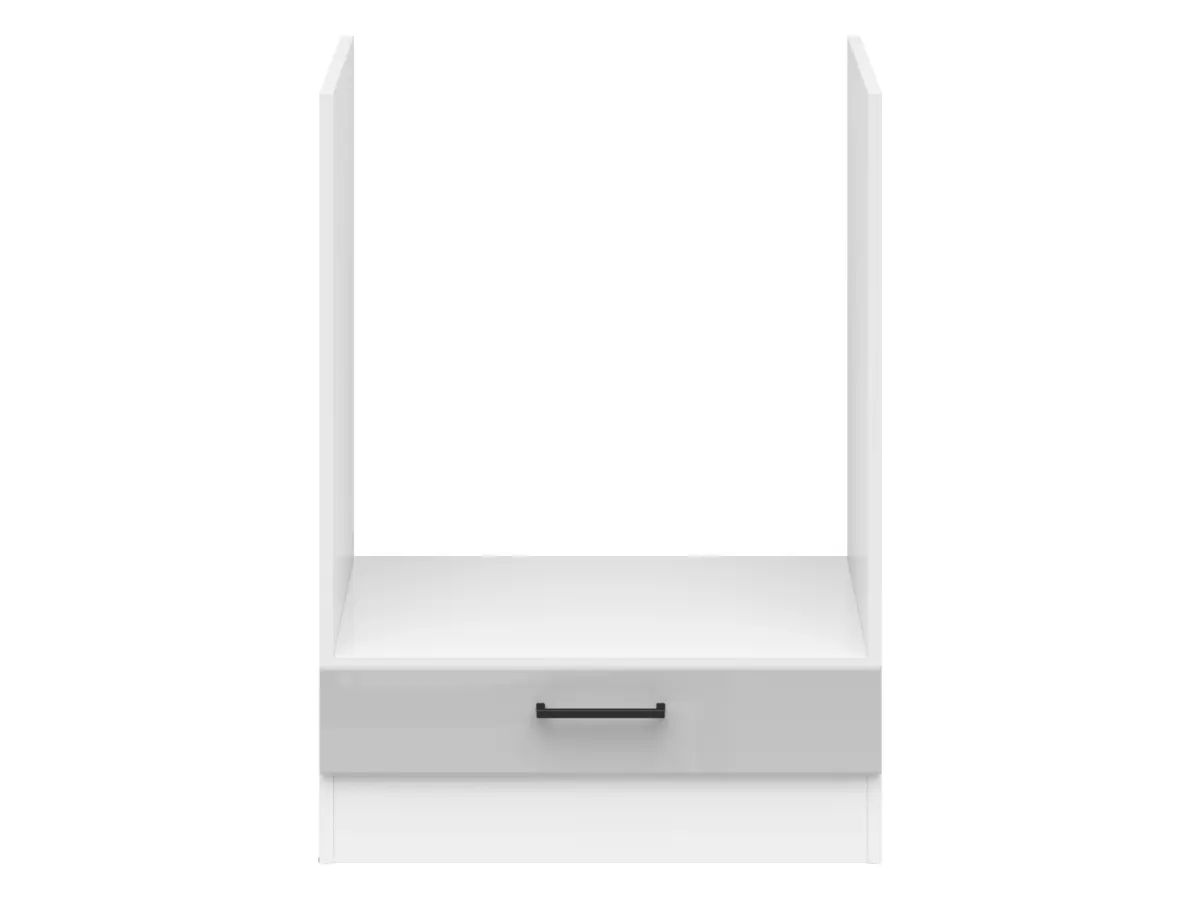 Mueble de cocina para horno encastrable Junona Line 60 cm gris claro brillo