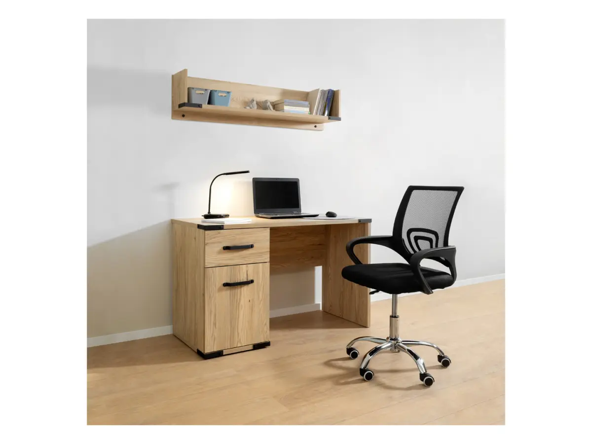 Estante de pared Lara 117 cm fresno belarus