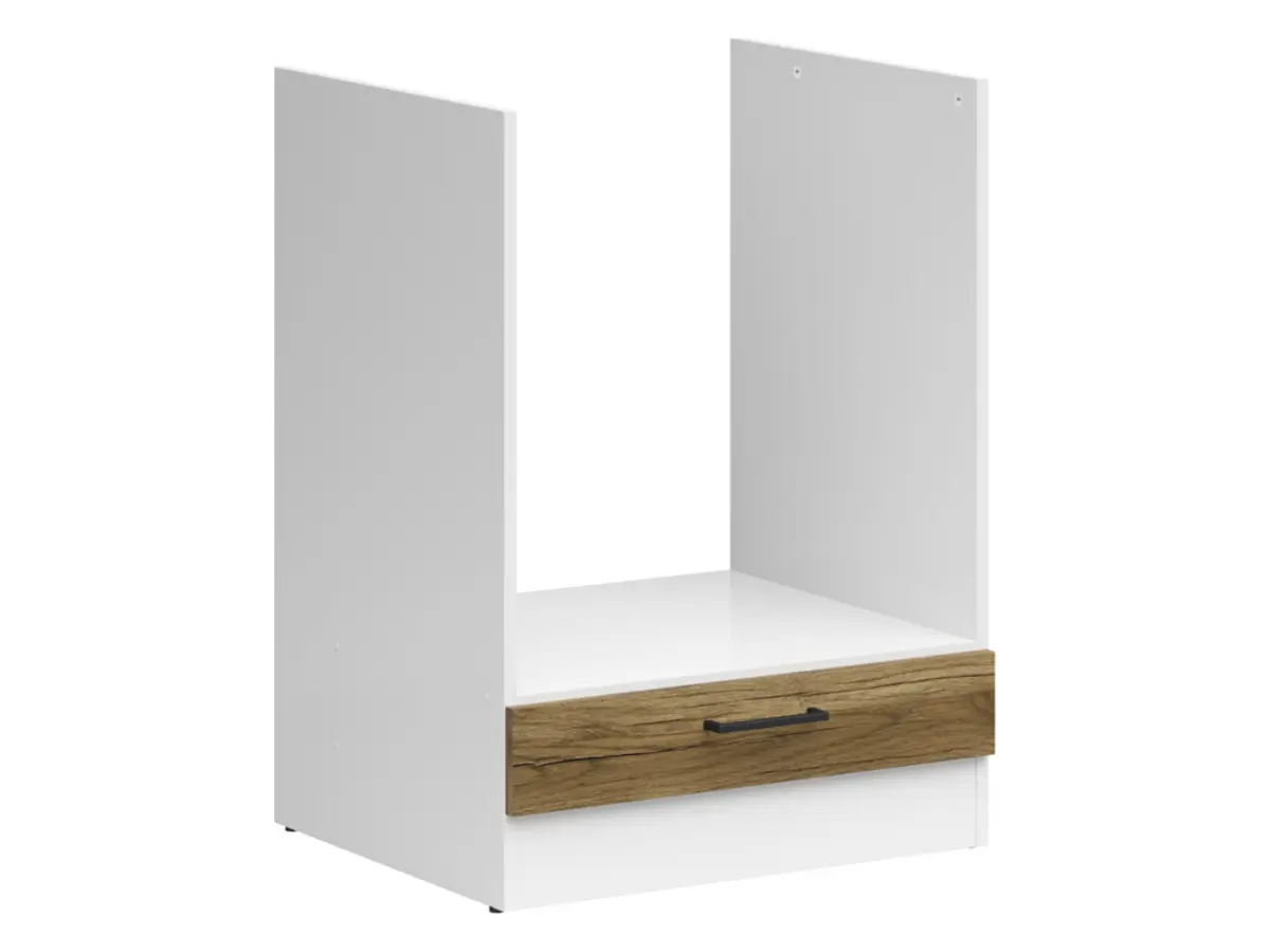 Mueble de cocina para horno encastrable Junona Line 60 cm sin encimera roble delano claro