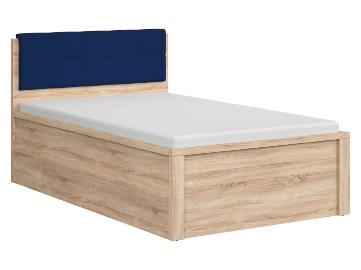 Cama Kaspian T 120x200 roble sonoma