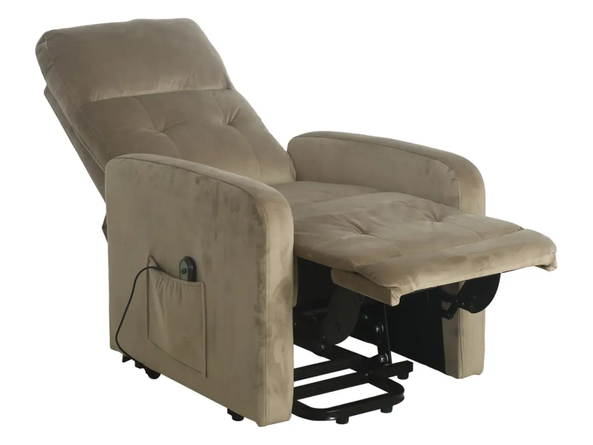 Sillón tradicional Grand con función relax beige