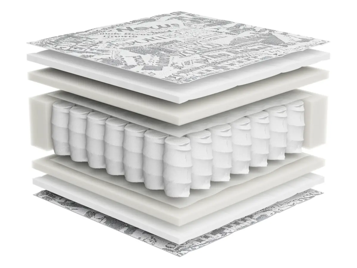 Colchón de muelles ensacados Posito 90x200 H1