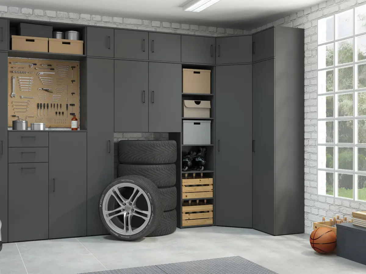 Szafa MultiDo 80 cm dwudrzwiowa atelier jasny