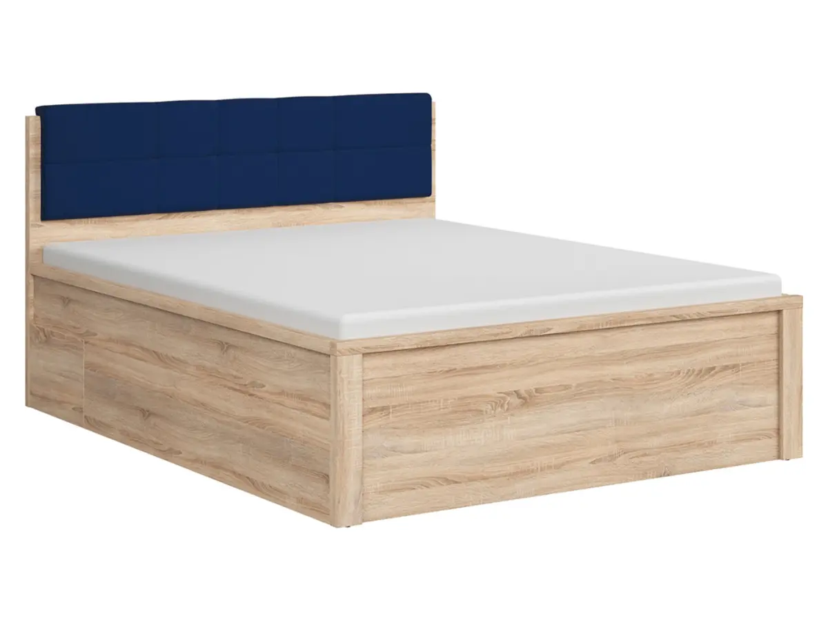 Cama Kaspian T 160x200 roble sonoma