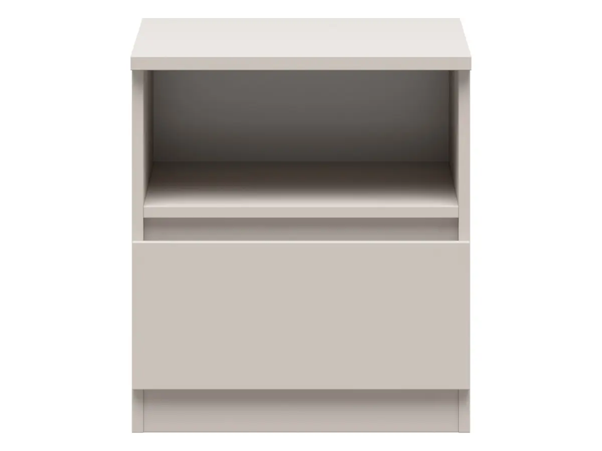 Приліжкова тумба Tetrix 45 см з шухлядою кашемір