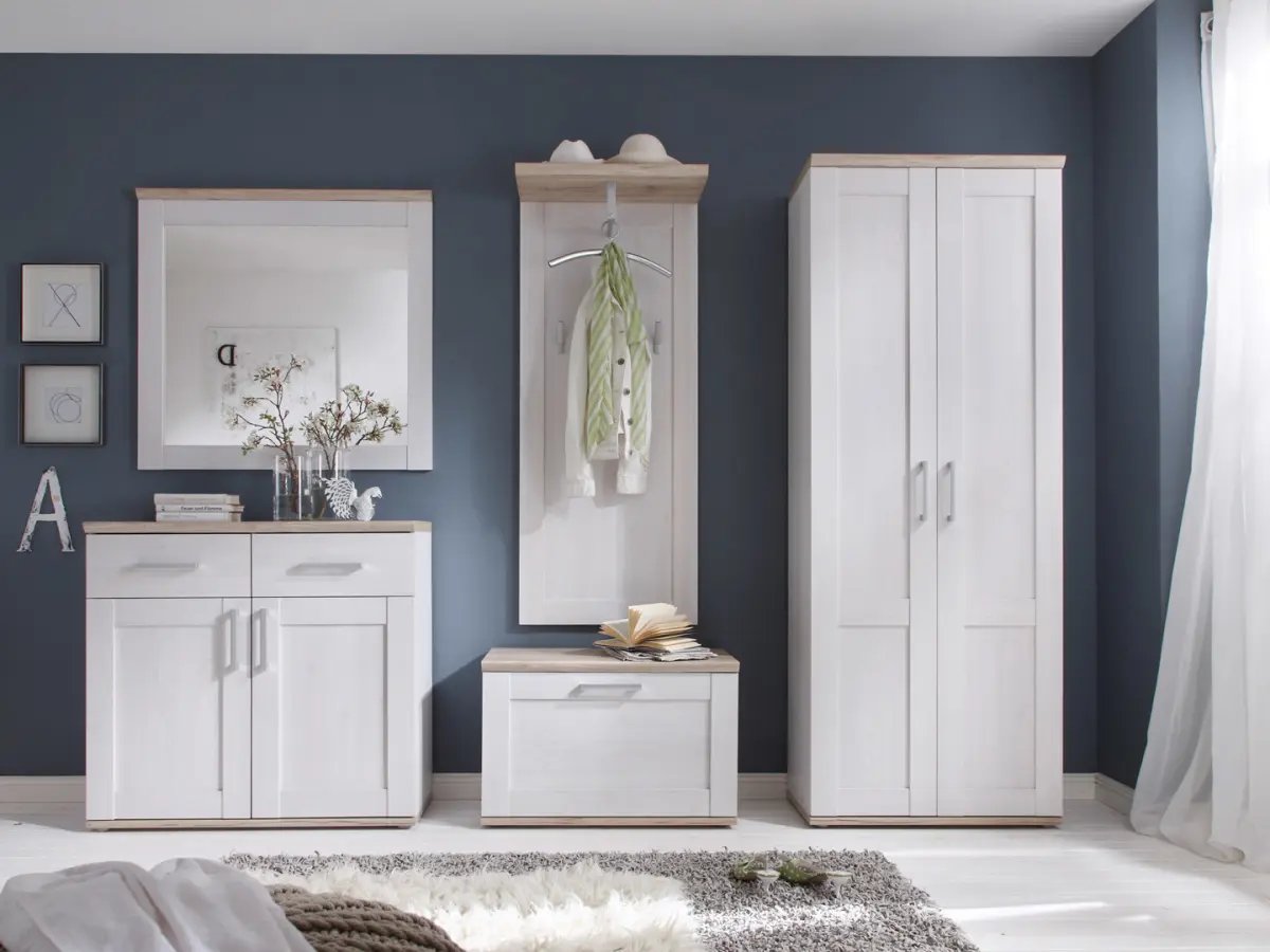 Armario de dos puertas Romance 93 cm alerce sibiu claro