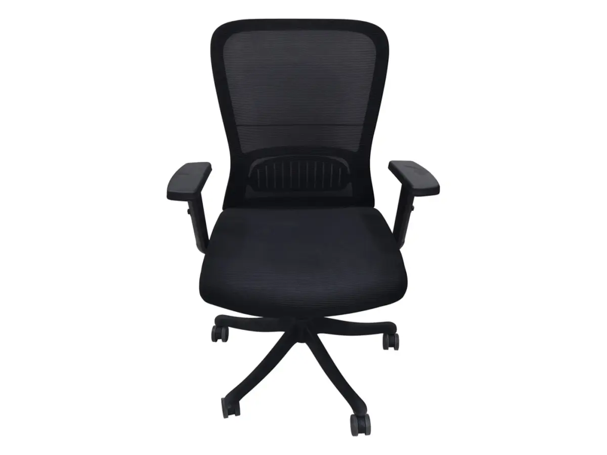 Silla giratoria Sid negra