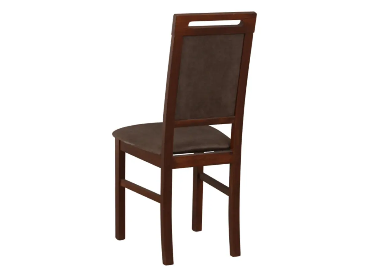 Стул обитый Lobo темно-коричневый