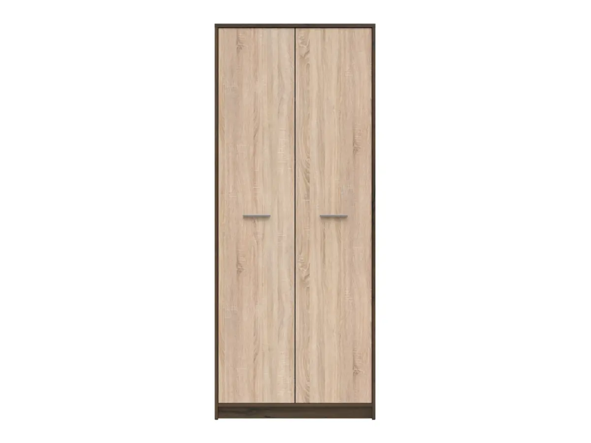 Armario de dos puertas Nepo Plus 80 cm roble noble/roble sonoma