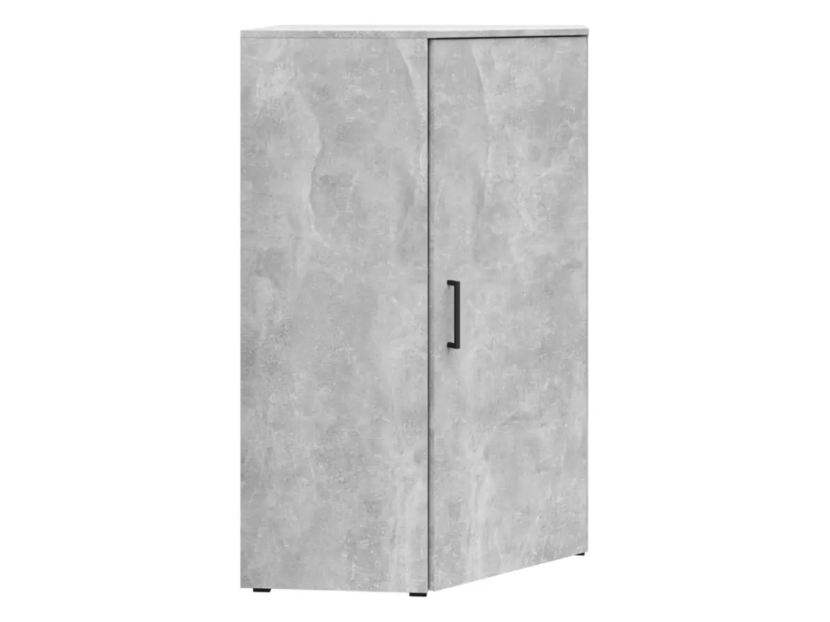 Estantería de esquina MultiDo 71,5x71,5 cm con puertas atelier claro